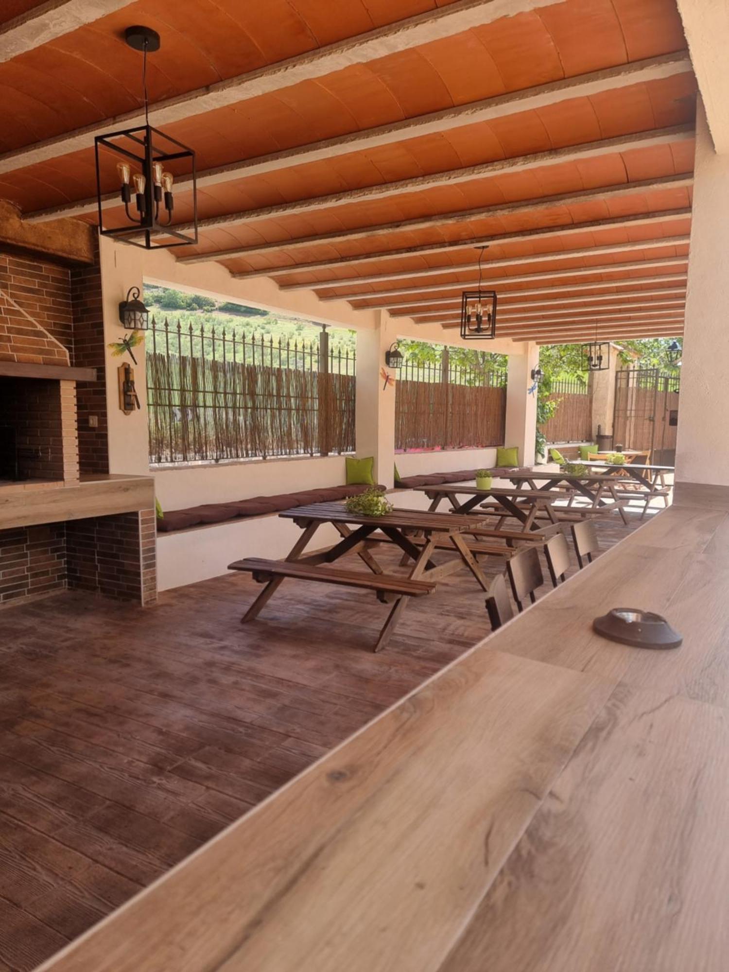 La Aldea Guest House Alcaraz Bagian luar foto