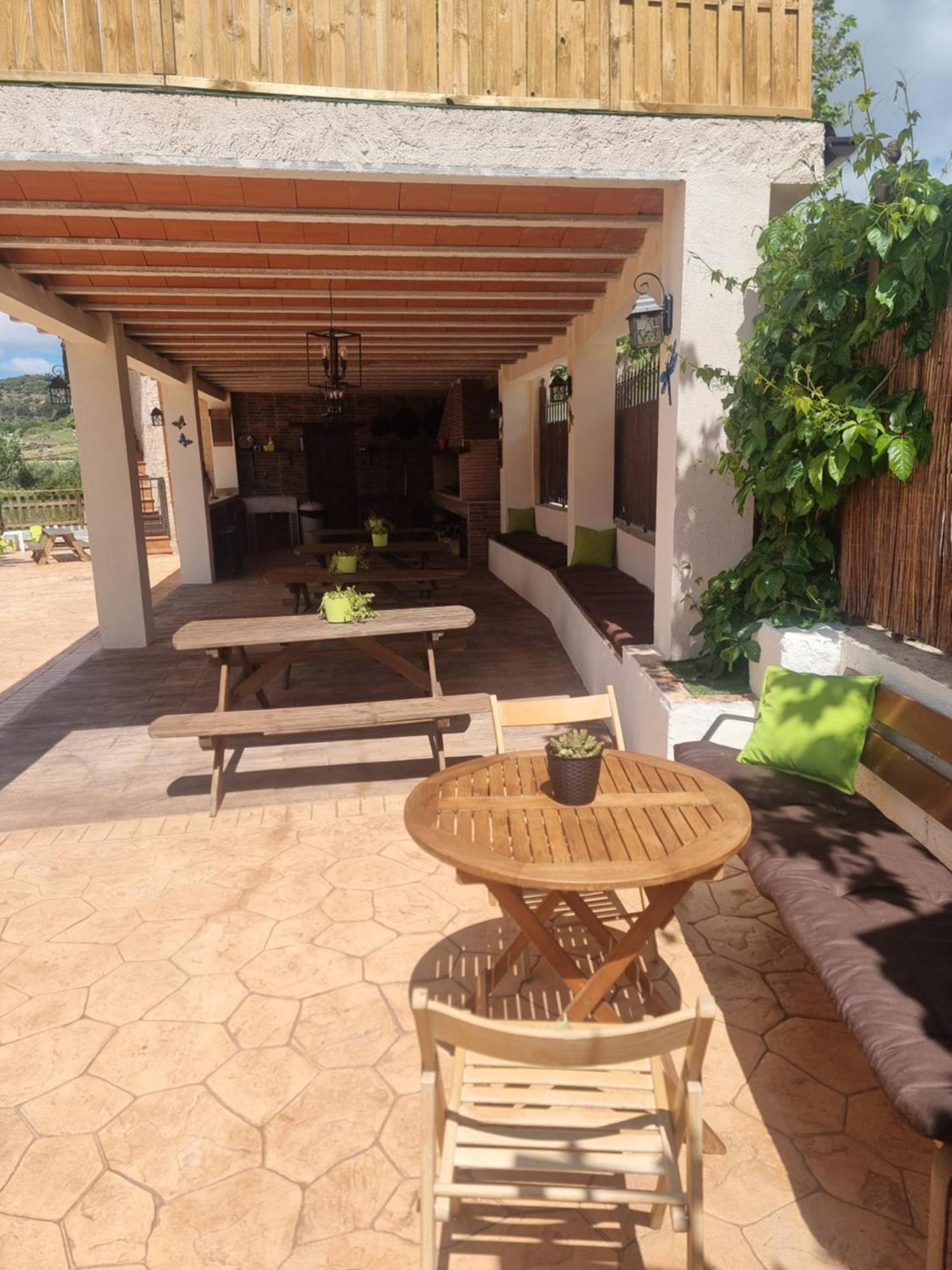 La Aldea Guest House Alcaraz Bagian luar foto